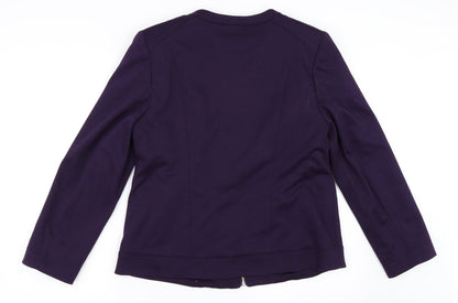 Womens UK Size 14 Bonmarché Purple Jacket