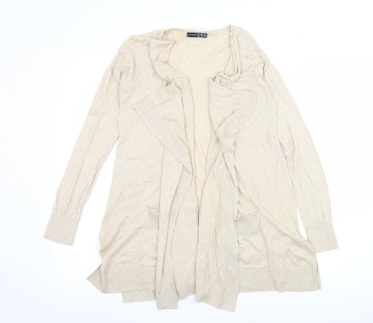 Atmosphere Womens Beige  Knit Cardigan Jumper Size 6