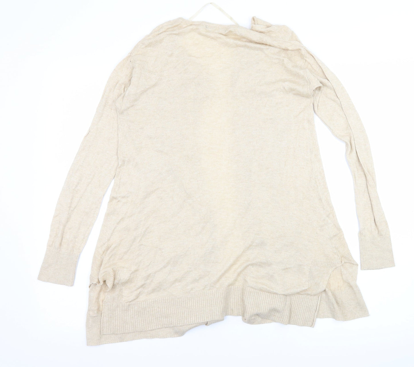 Atmosphere Womens Beige  Knit Cardigan Jumper Size 6
