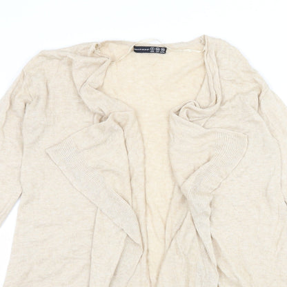 Atmosphere Womens Beige  Knit Cardigan Jumper Size 6