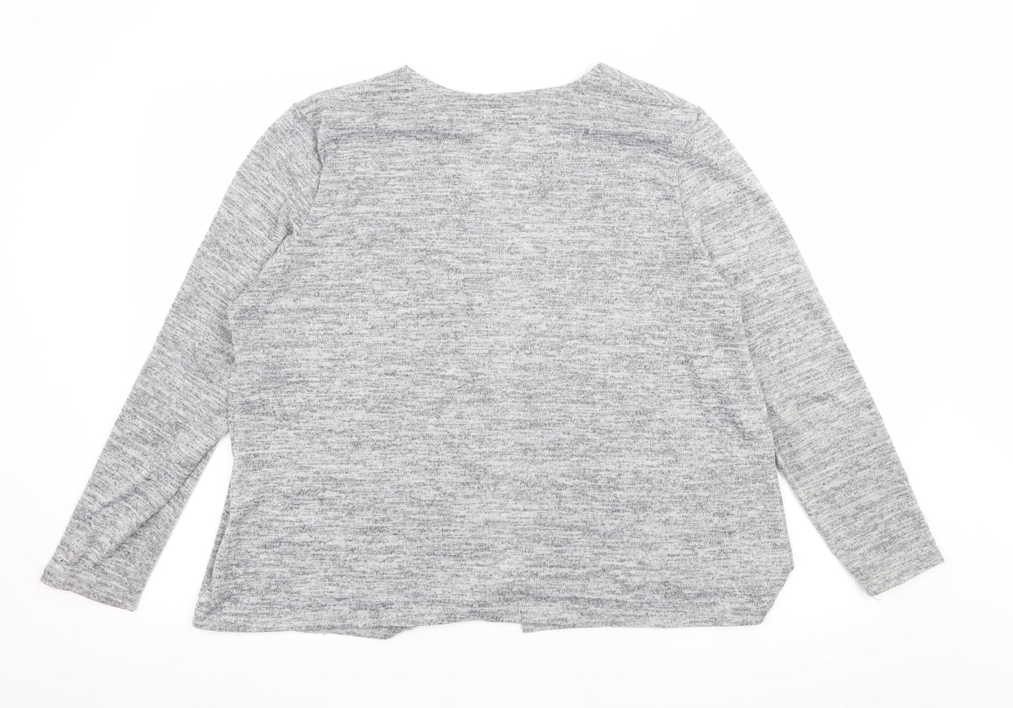 Atmosphere Womens Grey  Knit Cardigan Jumper Size 14
