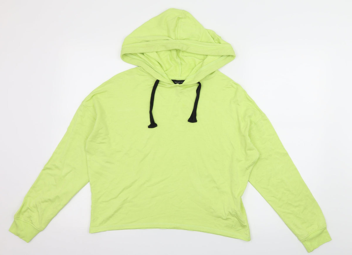 New Look Womens Green   Pullover Hoodie Size S