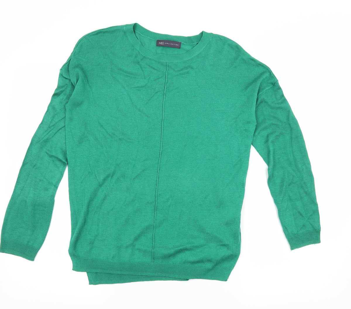 Marks & Spencer Womens Green  Knit Pullover Jumper Size S