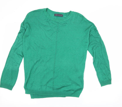 Marks & Spencer Womens Green  Knit Pullover Jumper Size S