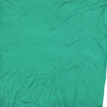 Marks & Spencer Womens Green  Knit Pullover Jumper Size S