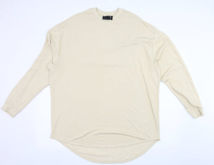 Womens UK Size M ASOS Ivory Pullover Sweatshirt