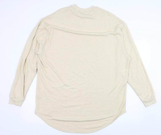 Womens UK Size M ASOS Ivory Pullover Sweatshirt