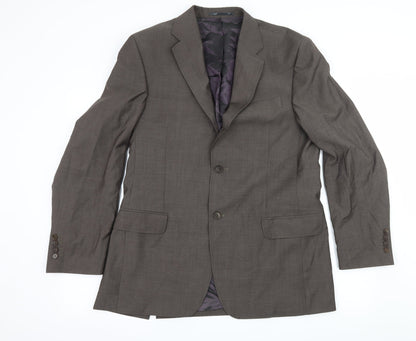 Mens UK Size L NEXT Regular Brown Suit Jacket