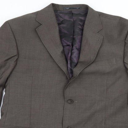 Mens UK Size L NEXT Regular Brown Suit Jacket
