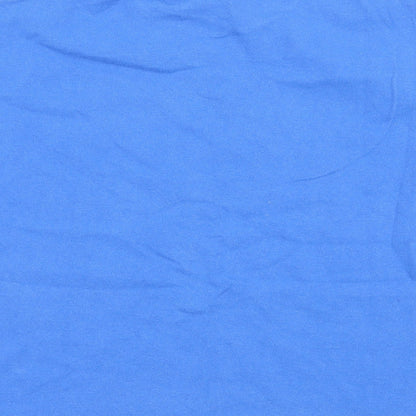 Fruit of the Loom Boys Blue  Jersey Basic T-Shirt Size 5-6 Years