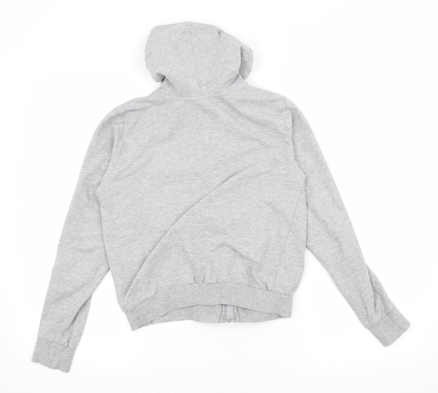 Womens UK Size XS Divided by H&M Grey Full Zip Hoodie