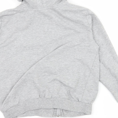 Womens UK Size XS Divided by H&M Grey Full Zip Hoodie