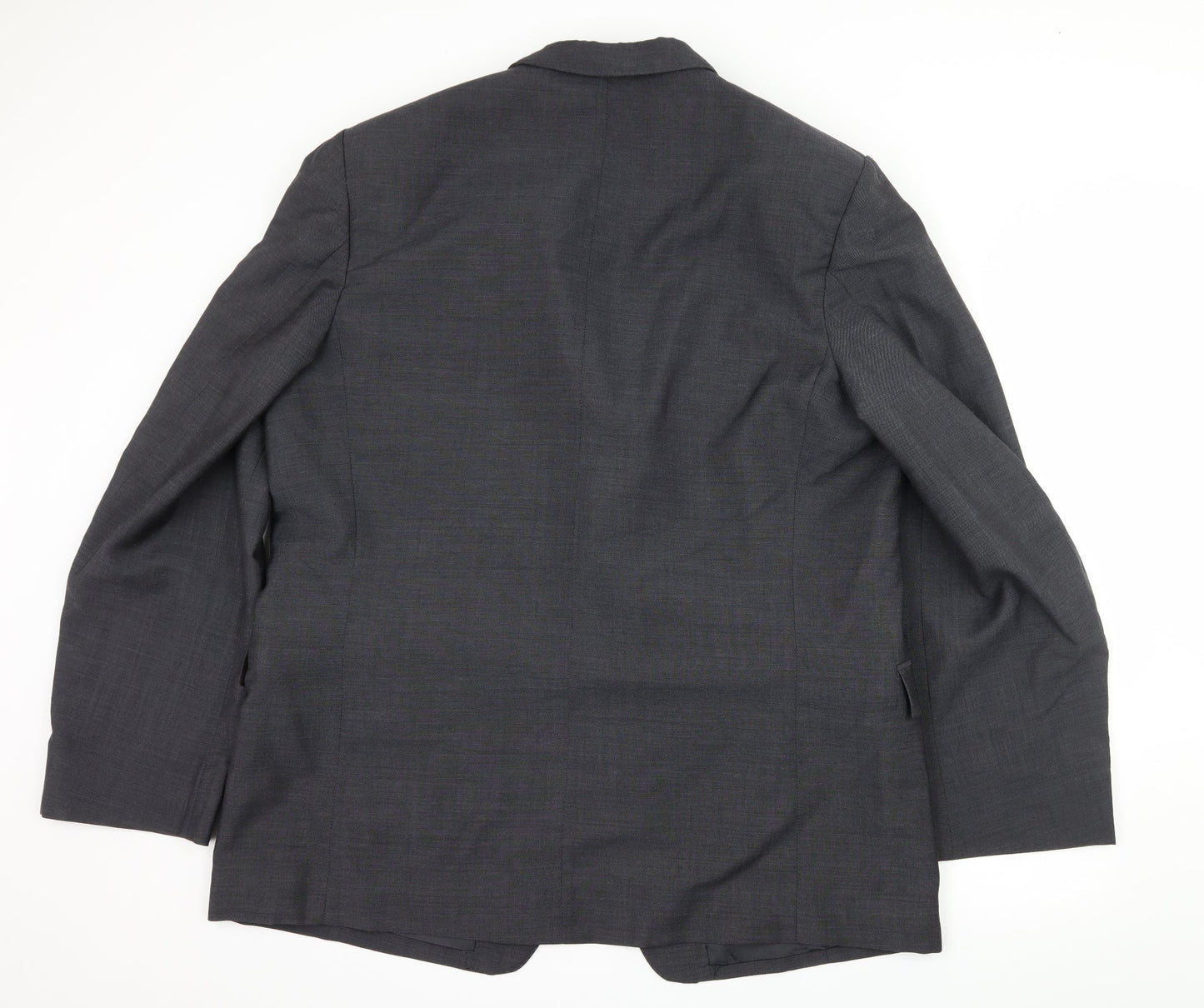 Joseph Seminaia Mens Grey   Jacket Suit Jacket Size 2XL