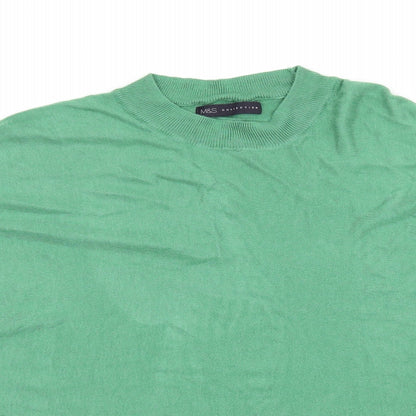 Marks & Spencer Womens Green  Knit Pullover Jumper Size L