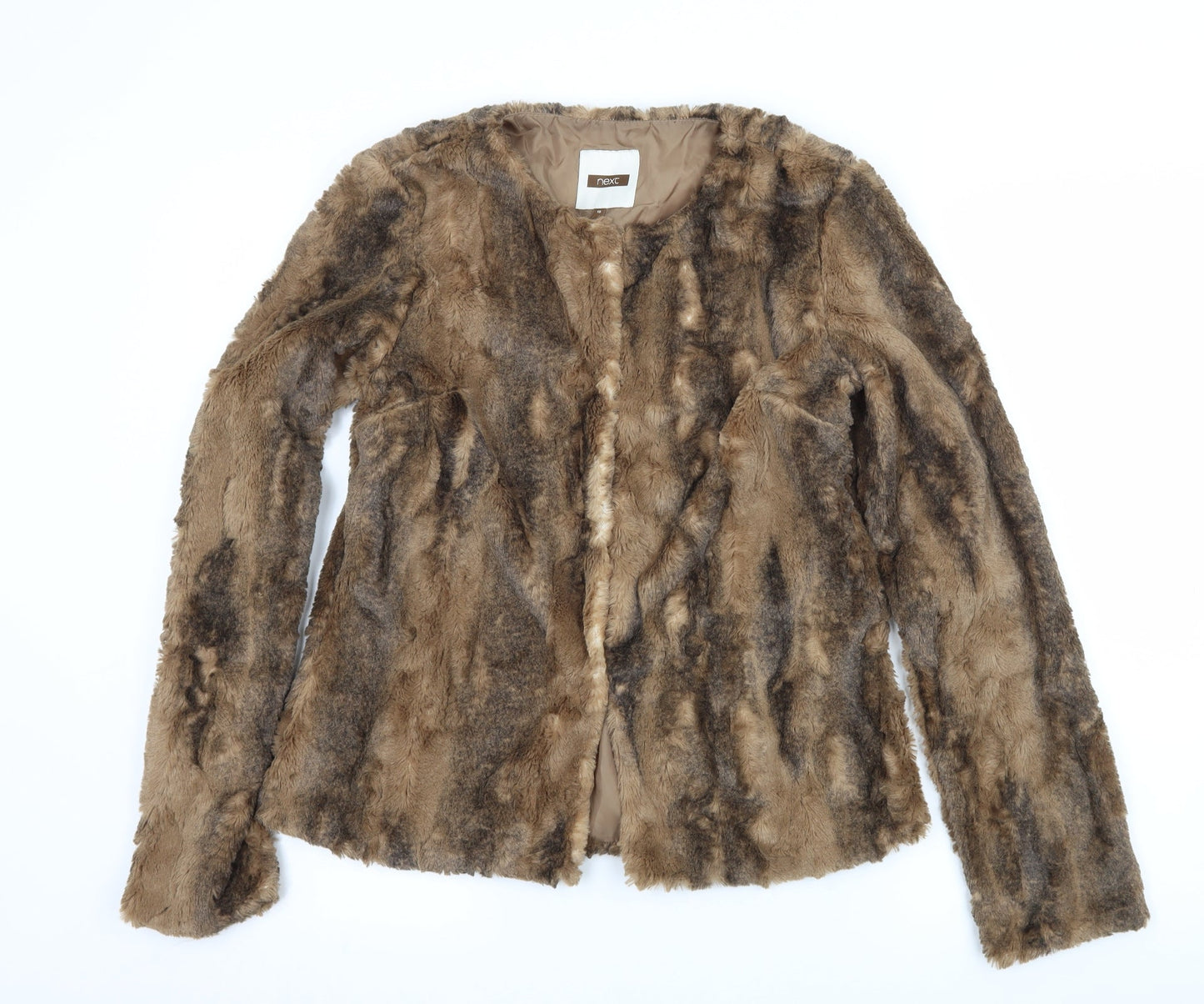 Womens UK Size 10 NEXT Brown Jacket