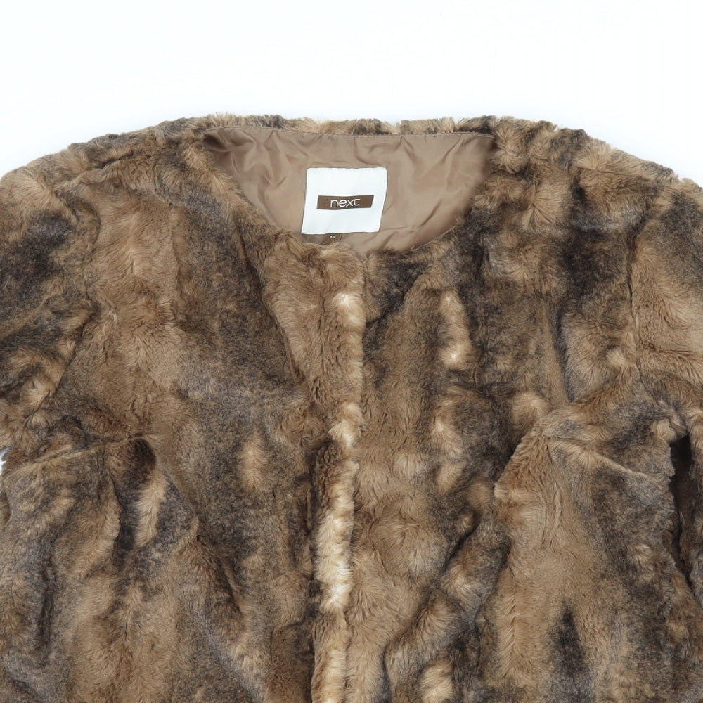 Womens UK Size 10 NEXT Brown Jacket