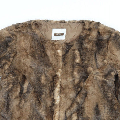 Womens UK Size 10 NEXT Brown Jacket