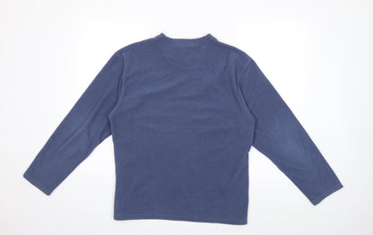 Mens UK Size S NEXT Blue Pullover Sweatshirt