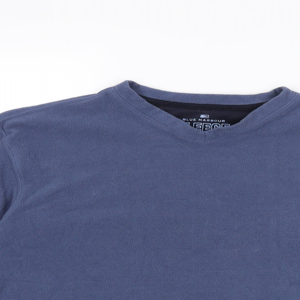 Mens UK Size S NEXT Blue Pullover Sweatshirt