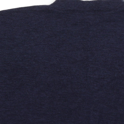 H&M Womens Blue  Knit Pullover Jumper Size XS