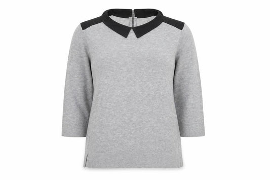 Papaya Womens Grey  Knit Pullover Jumper Size 20