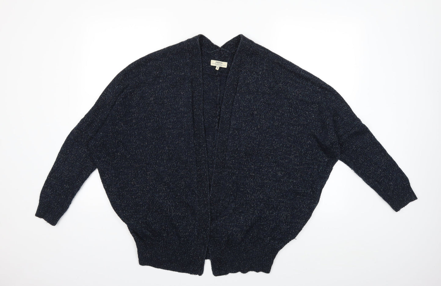 Papaya Womens Blue  Knit Cardigan Jumper Size M