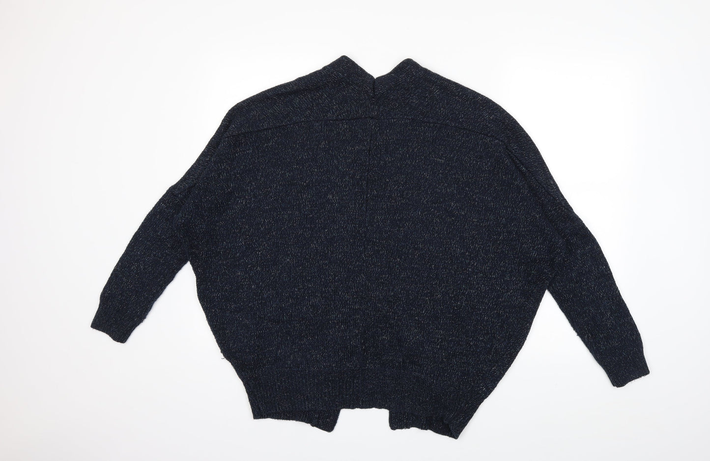 Papaya Womens Blue  Knit Cardigan Jumper Size M