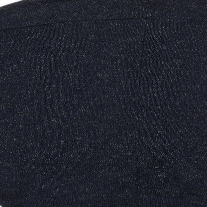 Papaya Womens Blue  Knit Cardigan Jumper Size M