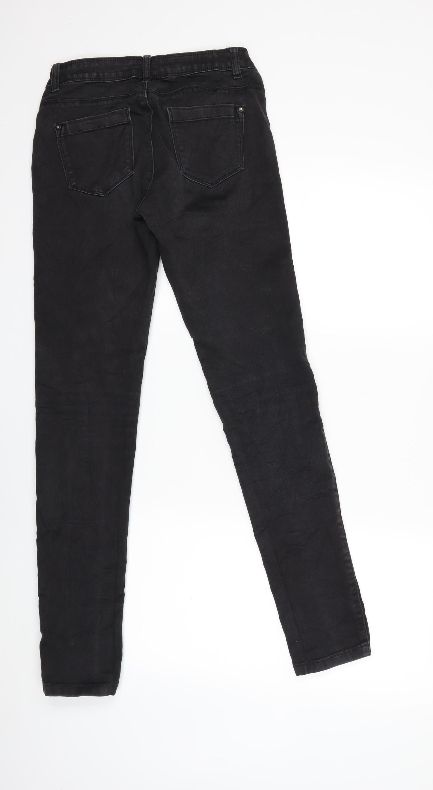 Only Womens Black  Denim Skinny Jeans Size 28 in L30 in