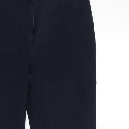 Olsen Womens Blue  Denim Straight Jeans Size 34 in L26 in