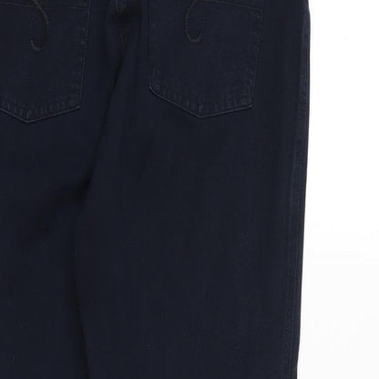 Olsen Womens Blue  Denim Straight Jeans Size 34 in L26 in