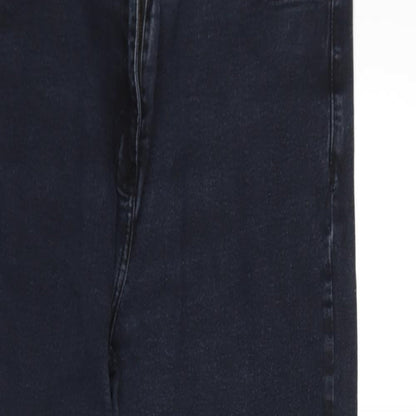 Cotton Traders Womens Blue  Denim Straight Jeans Size 36 in L26 in