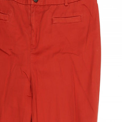 Cartonnier Womens Red   Trousers  Size 8 L25 in