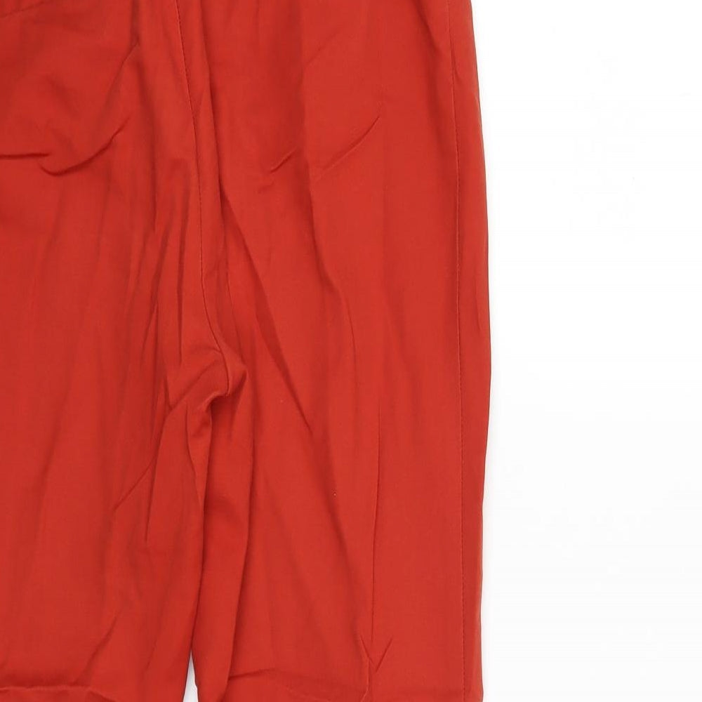 Cartonnier Womens Red   Trousers  Size 8 L25 in