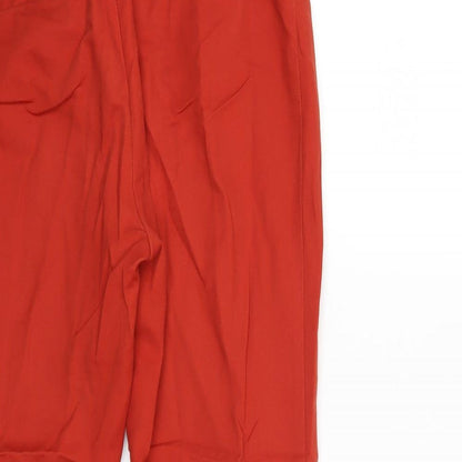 Cartonnier Womens Red   Trousers  Size 8 L25 in