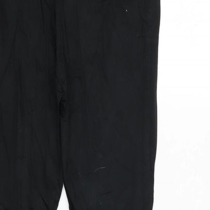F&F Womens Black   Trousers  Size 10 L22 in