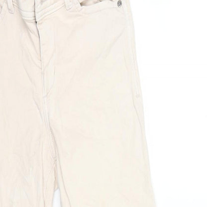 Womens UK Size 10 Lindex Regular Fit Skinny Beige Jeans