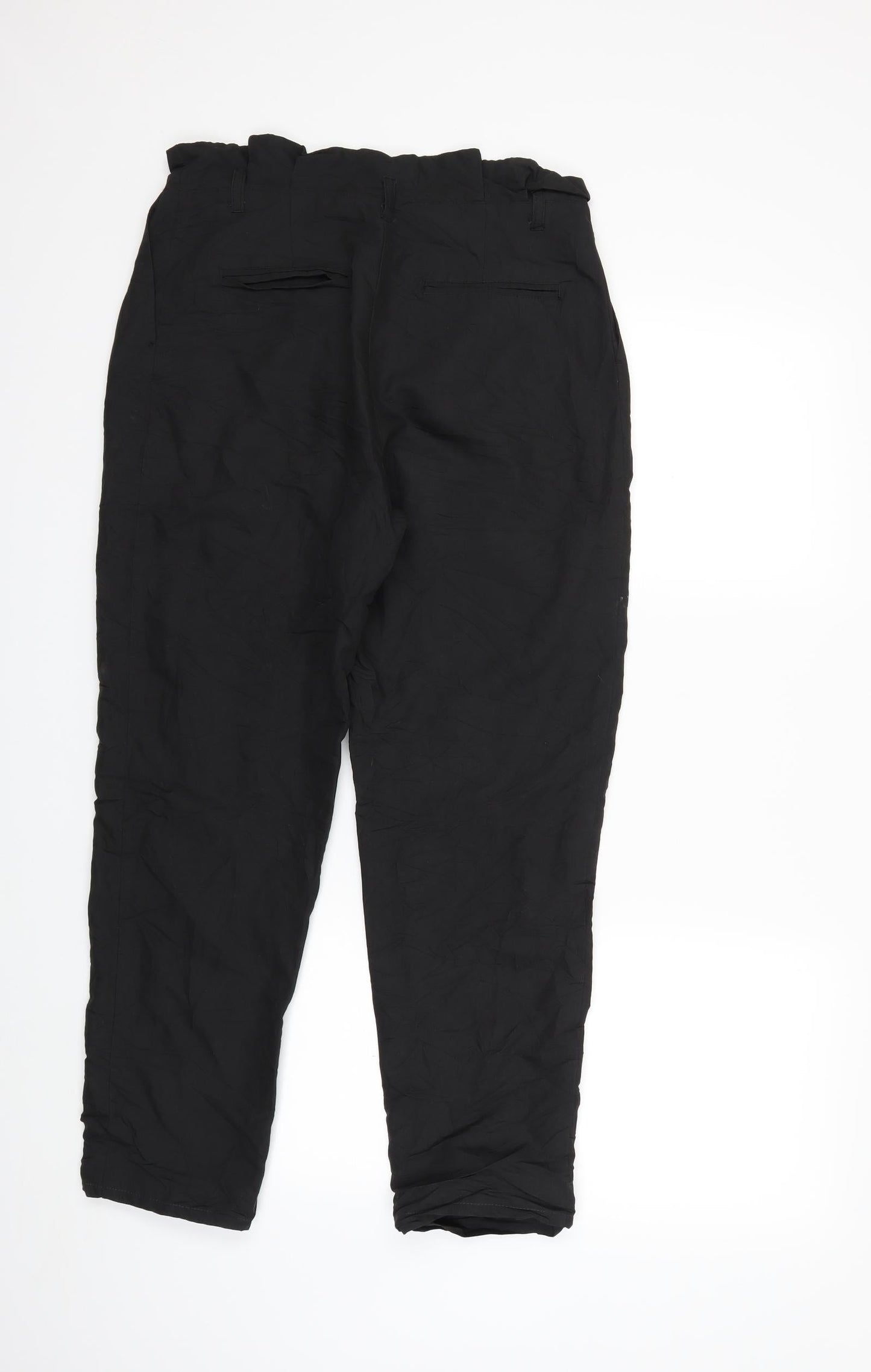 Gina Womens Black   Trousers  Size 10 L26 in