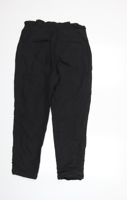 Gina Womens Black   Trousers  Size 10 L26 in