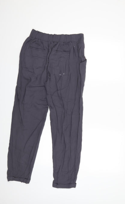 New Look Womens Grey   Trousers  Size 10 L26 in