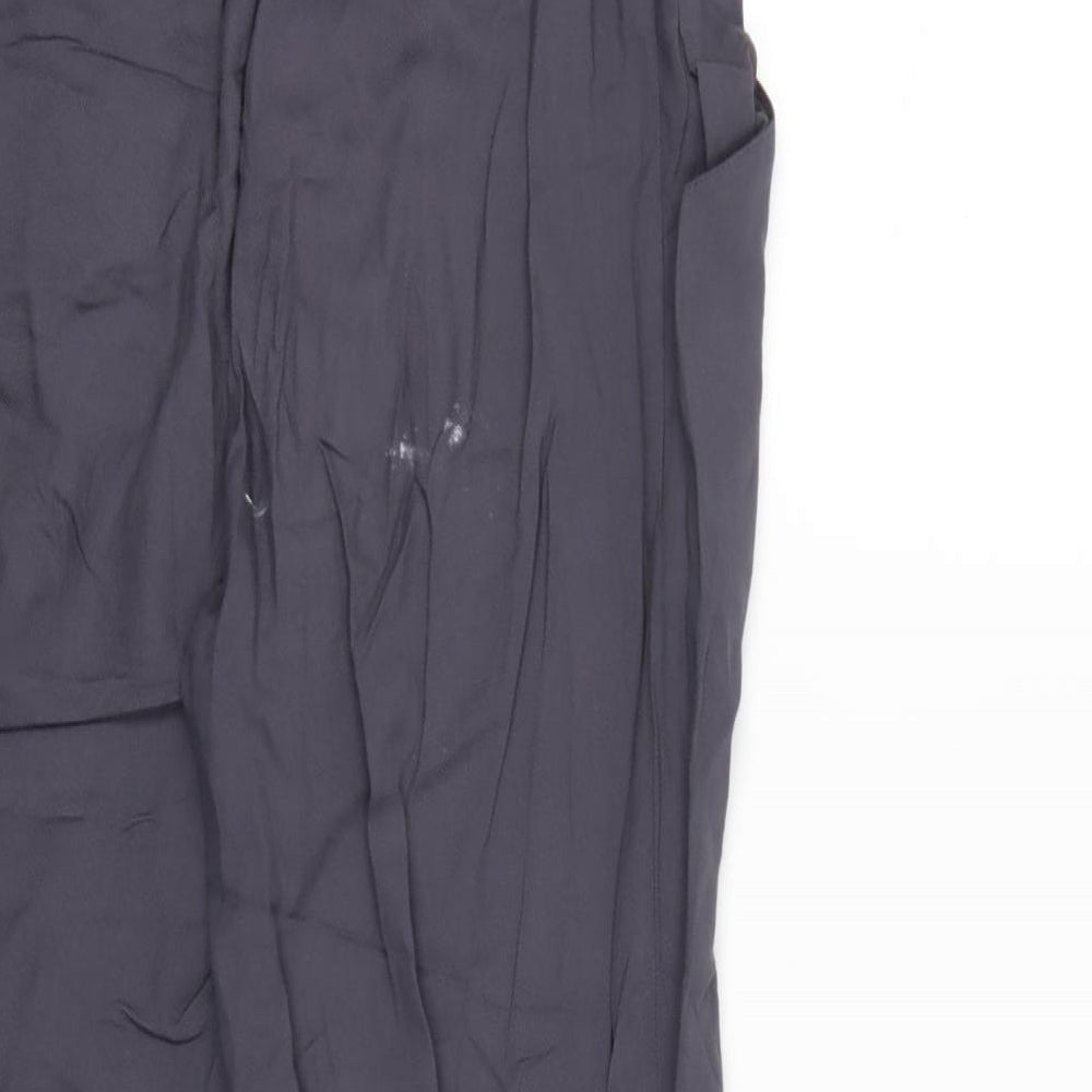 New Look Womens Grey   Trousers  Size 10 L26 in