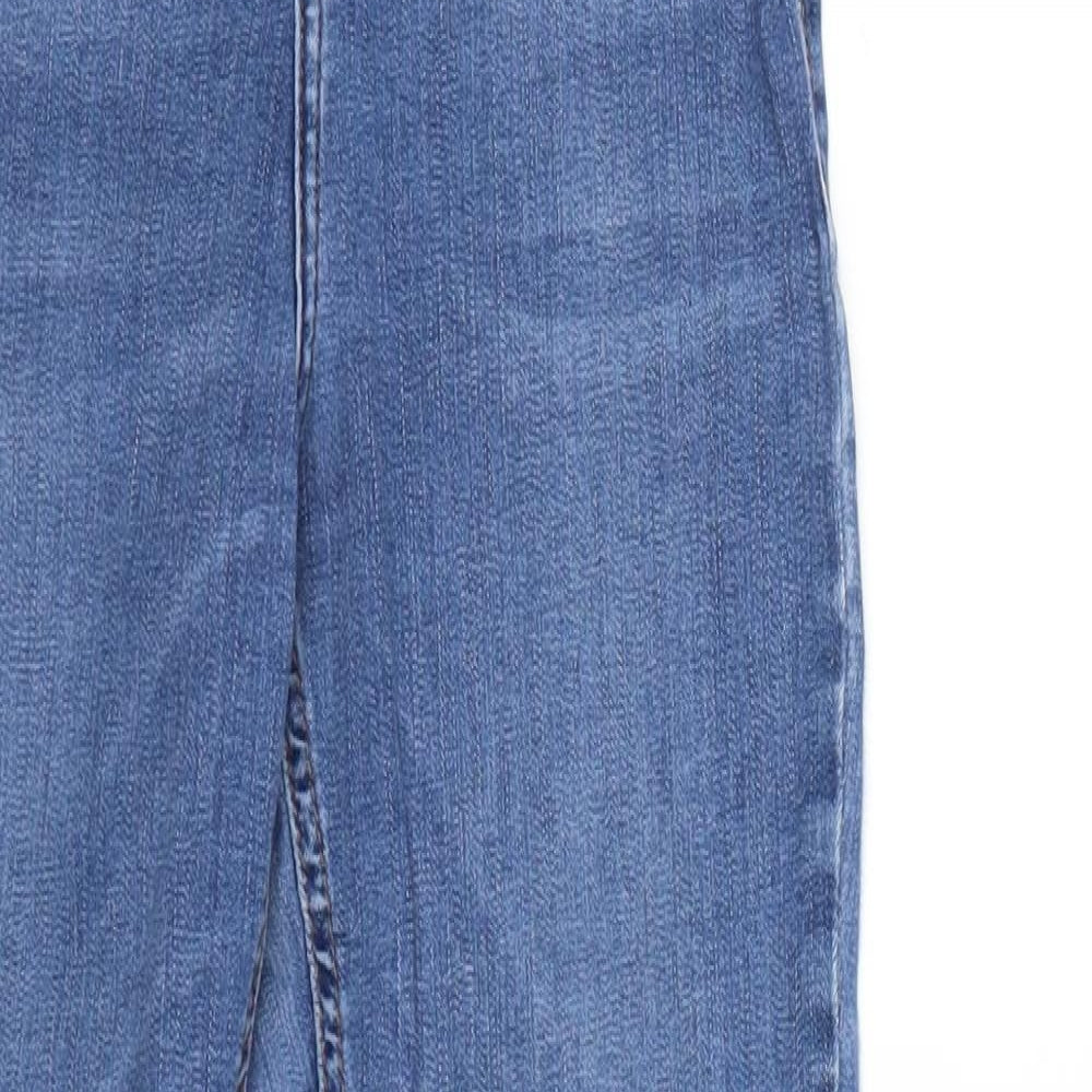 Topshop Womens Blue  Denim Skinny Jeans Size 28 in L30 in - Jamie