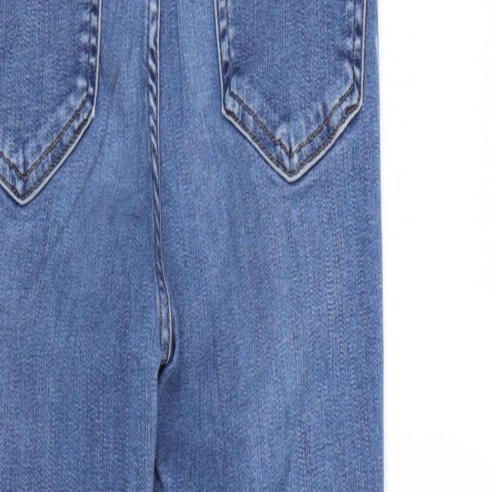 Topshop Womens Blue  Denim Skinny Jeans Size 28 in L30 in - Jamie