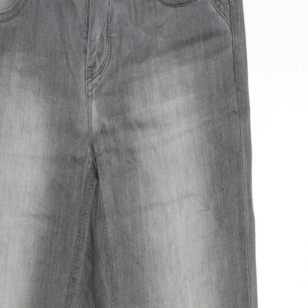 Womens UK Size 30 in Preworn Regular Fit Skinny Grey Jeans