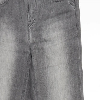 Womens UK Size 30 in Preworn Regular Fit Skinny Grey Jeans