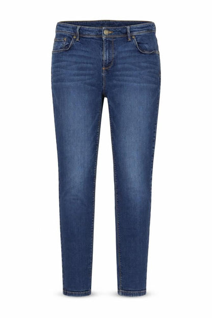 Womens Blue  Denim Skinny Jeans Size 34 in L28 in