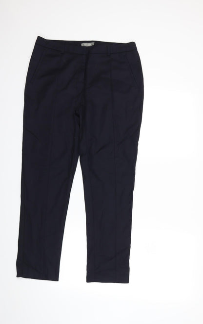 Oasis Womens Blue   Trousers  Size 12 L27 in