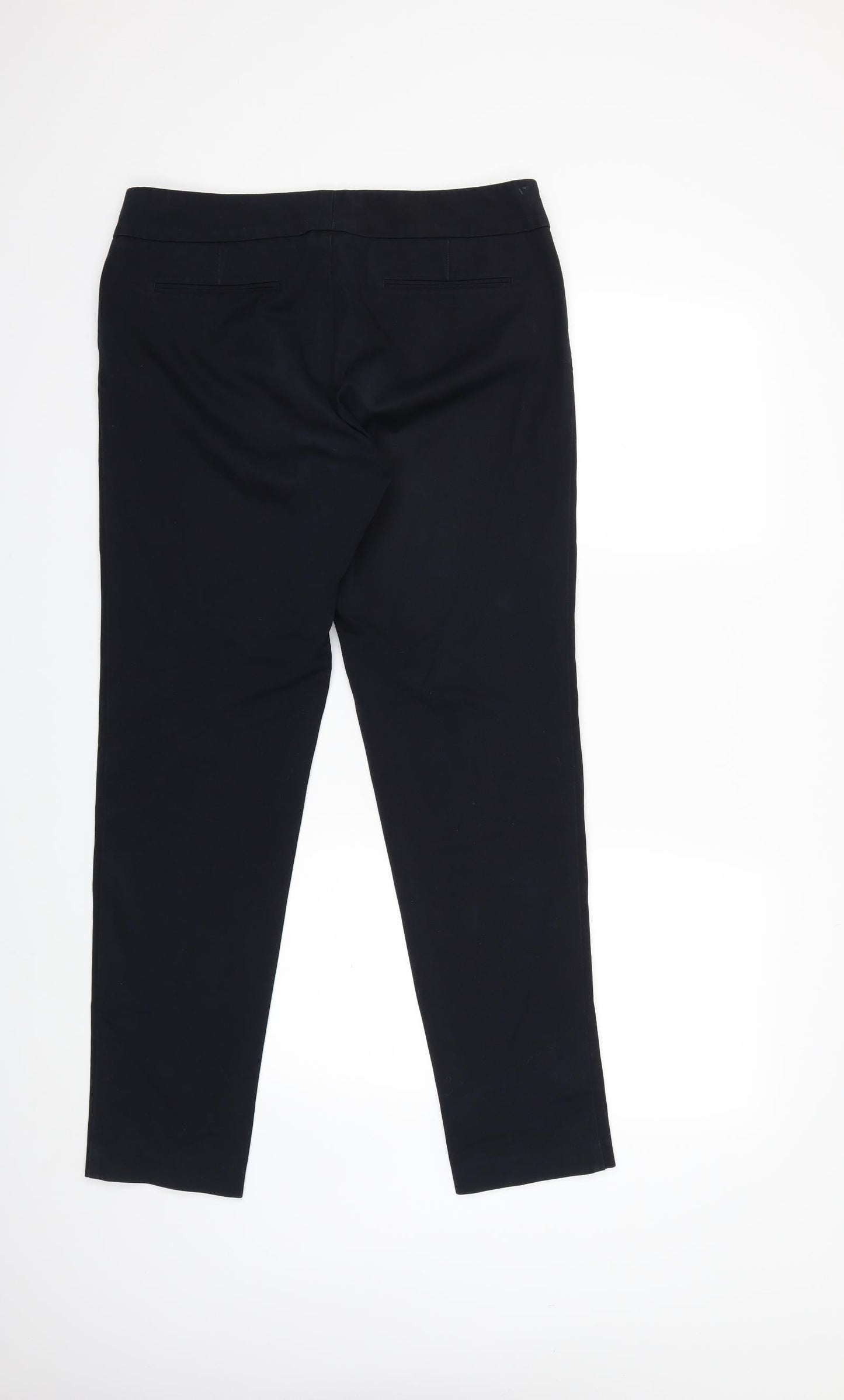 Womens UK Size 34 in ecru Regular Fit  Blue Trousers