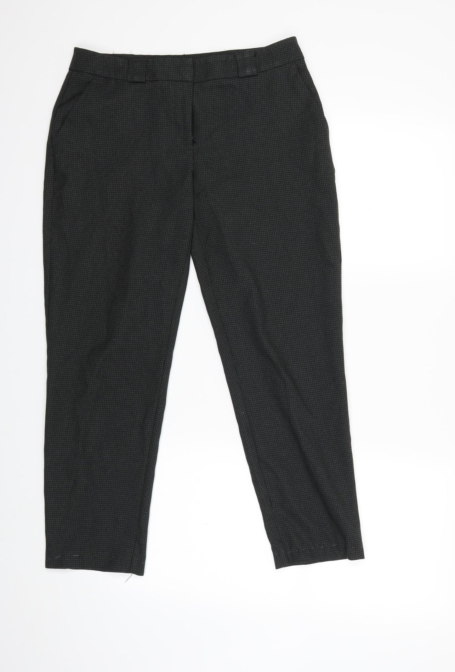 Womens UK Size 10 Dorothy Perkins Regular Fit  Green Trousers