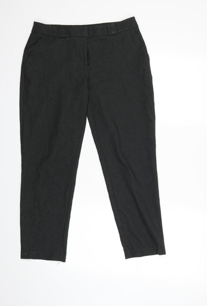 Womens UK Size 10 Dorothy Perkins Regular Fit  Green Trousers